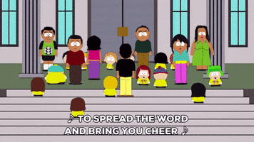 kids singing GIF by South Park 