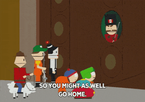 eric cartman wall GIF by South Park 