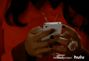 the mindy project text GIF by HULU