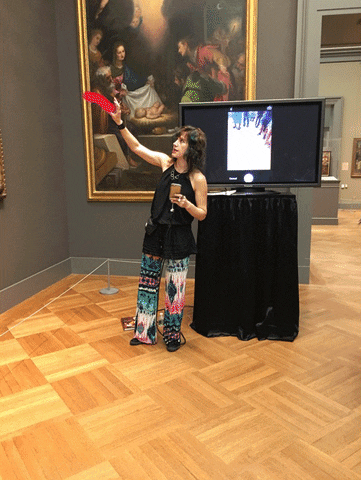 Carla Gannis GIF by Met MediaLab