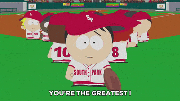 stan marsh baseball GIF by South Park 