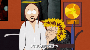 Jesus Poop GIF by South Park - Find & Share on GIPHY