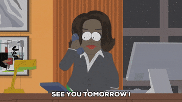 Speaking See You Tomorrow GIF by South Park