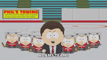 hockey team GIF by South Park 