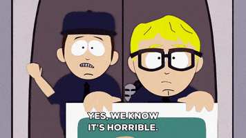 confused conversation GIF by South Park 