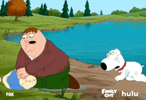 drowning peter griffin GIF by HULU