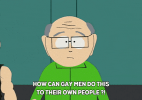 confused mr. herbert garrison GIF by South Park 