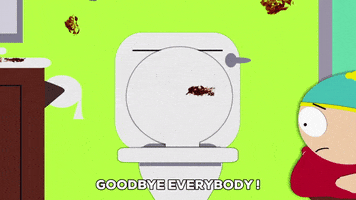 eric cartman toilet GIF by South Park 