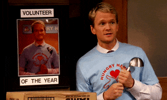 robbymontgomery thanksgiving himym volunteering howimetyourmother GIF