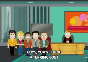 audiance talking GIF by South Park 