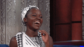 Image result for gif of laughing black girl