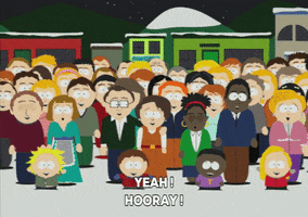 happy token black GIF by South Park 