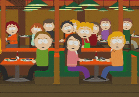 restaurant concern GIF by South Park 