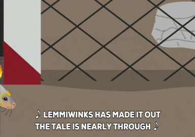 Lemmiwinks animated movement from South Park