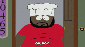 surprised chef GIF by South Park 