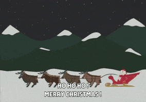 santa deers GIF by South Park 