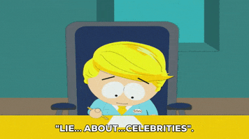 butters stotch paper GIF by South Park 