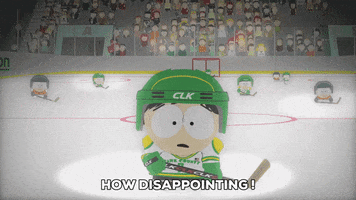 scared ice hockey GIF by South Park 