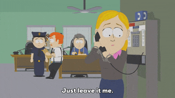 talking police station GIF by South Park 