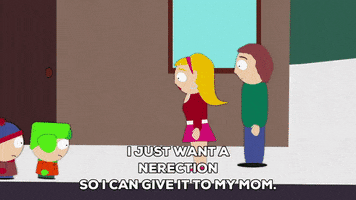 scared eric cartman GIF by South Park