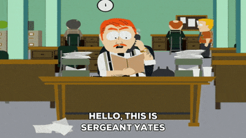 police sergeant GIF by South Park 