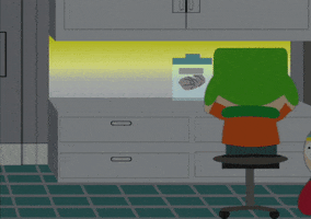 eric cartman office GIF by South Park 
