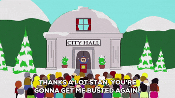 city hall jimbo kern GIF by South Park 