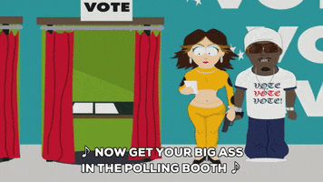 rap voting GIF by South Park 