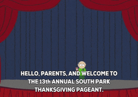 stage speaking GIF by South Park 