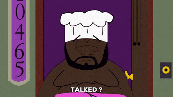 sad chef GIF by South Park 