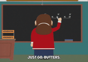 angry chalkboard GIF by South Park 