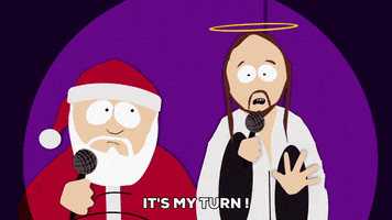 jesus hosting GIF by South Park 