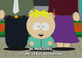 butters stotch mercedes GIF by South Park 