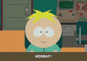 Happy Butters Stotch GIF by South Park