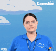 lauren ash thumbs down GIF by Superstore