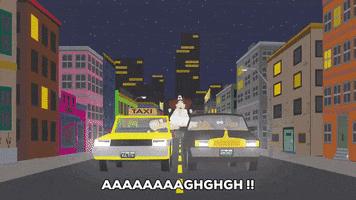 driving cabs GIF by South Park 