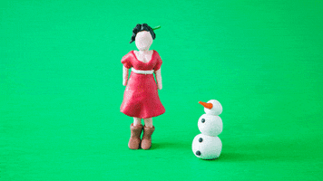 santa claus snowman GIF by Sophia