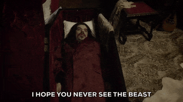 jemaine clement i hope you never see the beast GIF by What We Do In The Shadows