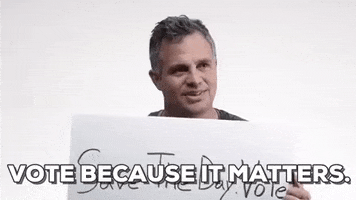 voting mark ruffalo GIF by Election 2016
