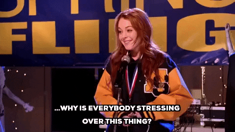 Stressed Mean Girls GIF - Find & Share on GIPHY