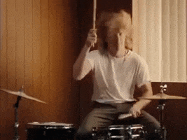 Drumming Music Video GIF by Lewis Del Mar