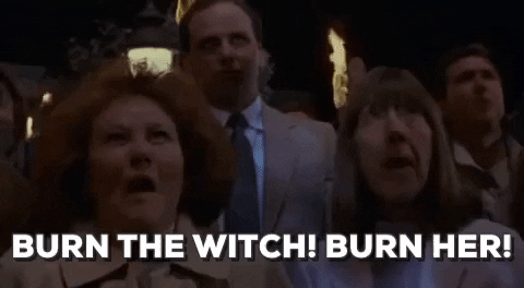Burn The Witch Halloween GIF - Find & Share on GIPHY