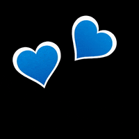 blue hearts lovehearts GIF by AM by Andre Martin