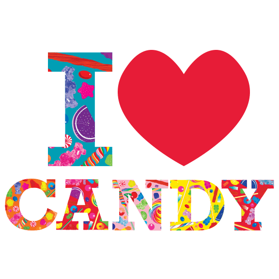 I Love Candy Sticker by Dylan's Candy Bar