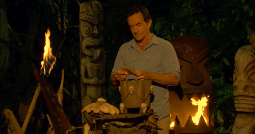 Jeff Probst GIF by CBS - Find & Share on GIPHY