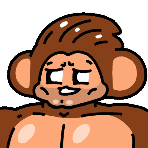Monkey Flex Sticker