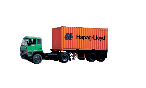 Truck Shipping Sticker by Hapag-Lloyd AG for iOS & Android | GIPHY