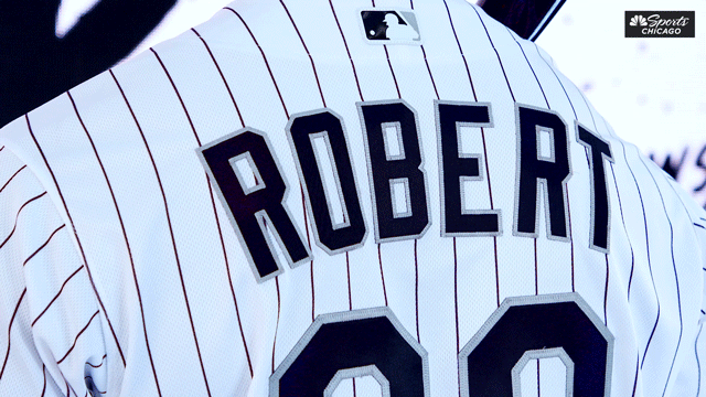 White Sox Robert GIF by NBC Sports Chicago