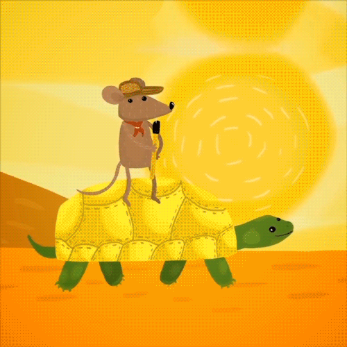 maguare gratis juegos tortuga ratón GIF