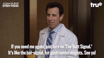 adam ruins everything gastroenterologist GIF by truTV